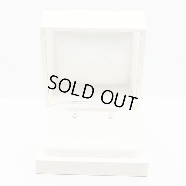 ミキモト　K18WG パールイリピアス 5.0mmUP 1.40g　箱