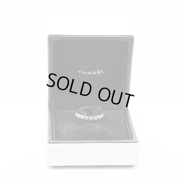 シャネル　750WG ココ クラッシュリング J11871 3.40g　箱