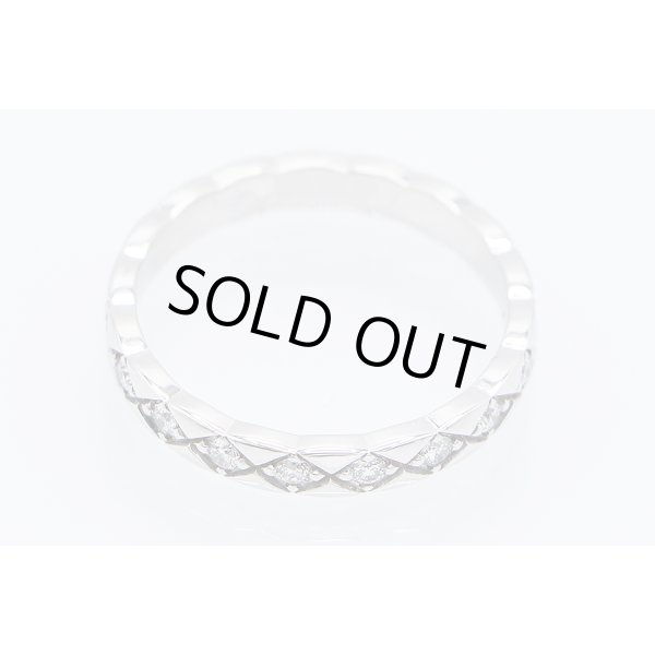 シャネル　750WG ココ クラッシュリング J11871 3.40g　内側