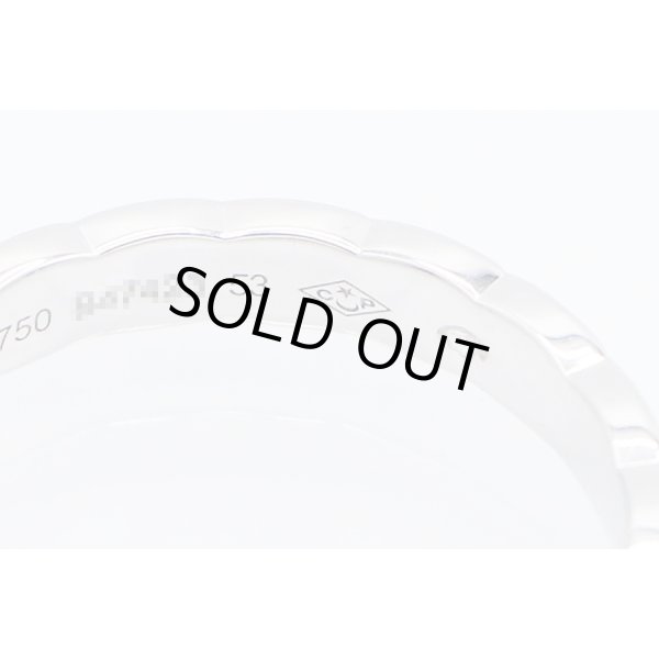 シャネル　750WG ココ クラッシュリング J11871 3.40g　刻印(2)