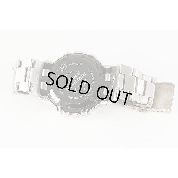 カシオ　Ｇショック　ＡＭＷ－５００Ｄ　５６４０　デジアナ　銀文字盤　ブレス