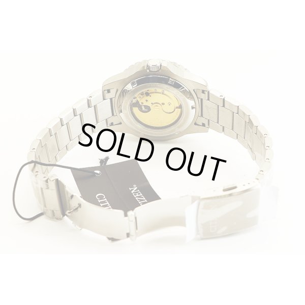 シチズン　プロマスター　逆輸入ダイバー　ＮＪ０１７１－８１Ａ　銀文字盤　ブレス