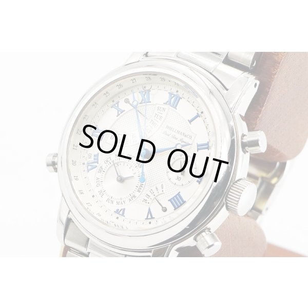 シェルマン　グランドコンプリケーション　黒文字盤　サイド拡大