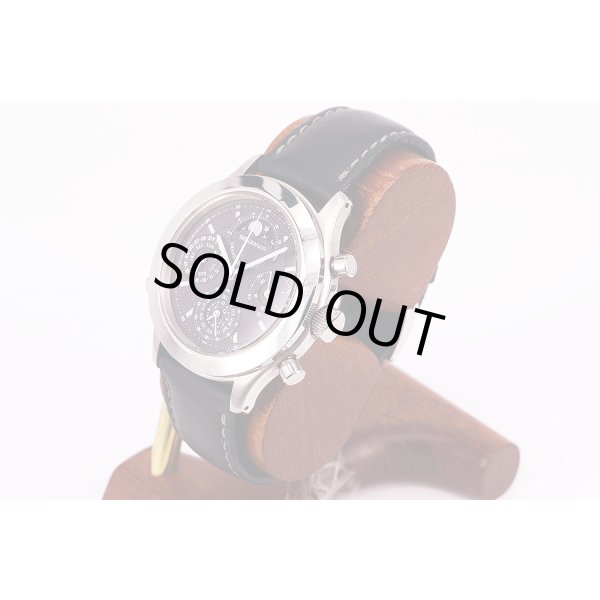 シェルマン　デュアルタイムリピーター　銀文字盤　サイド