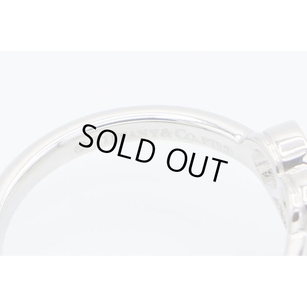 ティファニー　PT950 センチメンタルハート　ダイアイリリング 3.60g　刻印