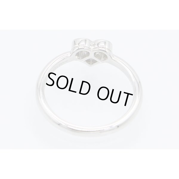 ティファニー　PT950 センチメンタルハート　ダイアイリリング 3.60g　内側