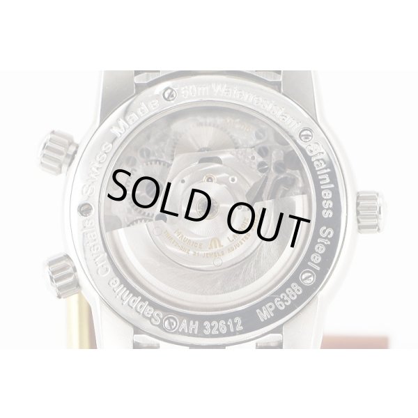 モーリス・ラクロア　マスターピース　レベイユグローブ　ＭＰ６３８８　黒文字盤　裏面拡大