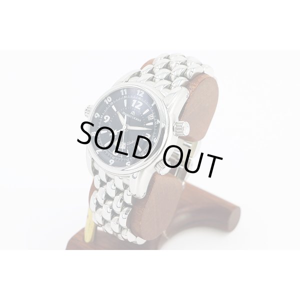 モーリス・ラクロア　マスターピース　レベイユグローブ　ＭＰ６３８８　黒文字盤　サイド