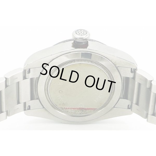 チューダー　ヘリテージブラックベイ　７９２２０Ｒ　黒文字盤　赤ベゼル　裏面拡大