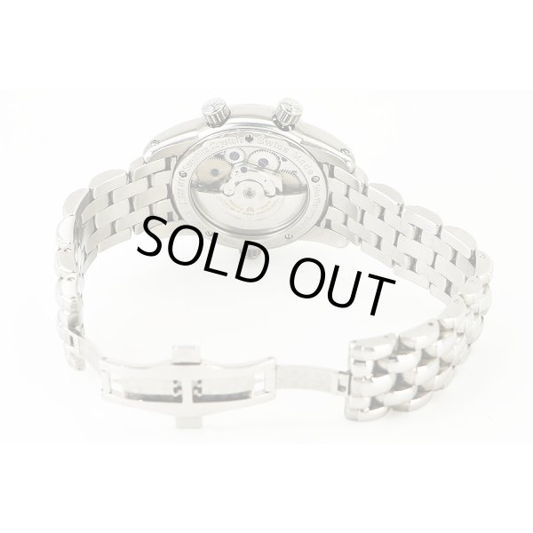 モーリス・ラクロア　マスターピース　レベイユグローブ　ＭＰ６３８８　黒文字盤　ブレス