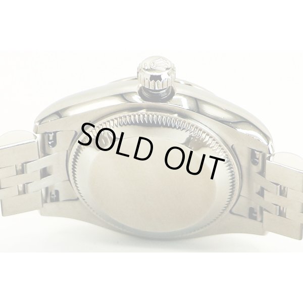 ロレックス　１７９１７４　Ｍ番（０８年）　銀ローマ文字盤　裏面拡大