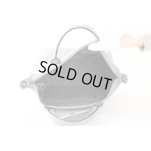 ロンシャン　ルプリアージュ エクストラS トップハンドルバック L1512987P55 タートルドーブ　中身