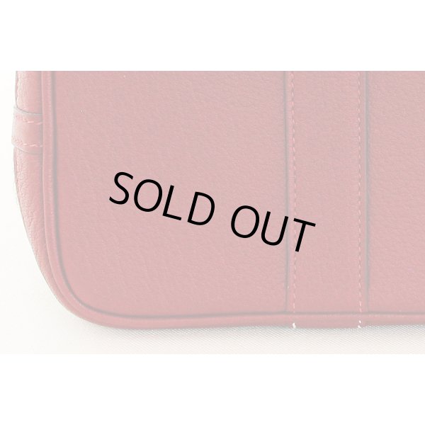 エルメス　ガーデンパーティTPM アイボリー／ダークブラウン／ルージュ　底拡大