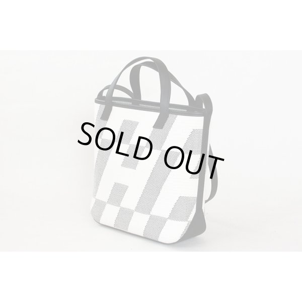 エルメス　HアンビエPM ホワイト／ブラック　サイド