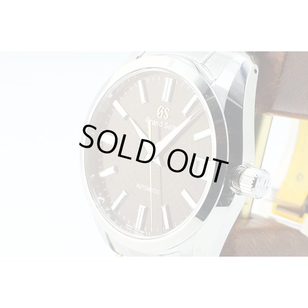 グランドセイコー　ＳＢＧＲ３１１　９Ｆ６１－０ＡＬ０　茶文字盤　９Ｓムーブ２０周年限定　サイド拡大