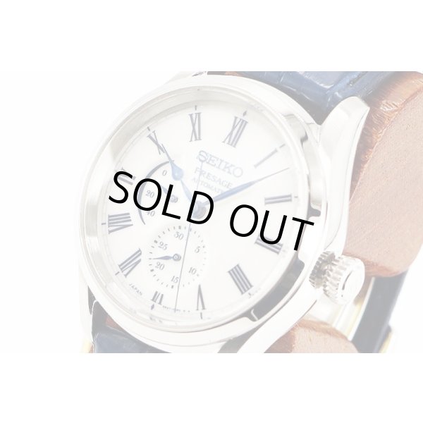 セイコー　プレサージュ　ＳＡＲＷ０５３　有田焼白文字盤　６Ｒ２７－００Ｓ０　サイド拡大