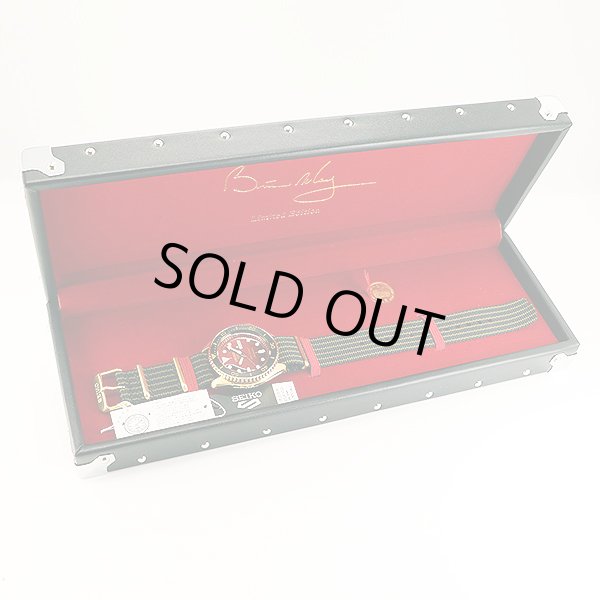 セイコー　セイコー５　ＳＢＳＡ１６０　赤文字盤　ブライアン・メイ コラボモデル　箱