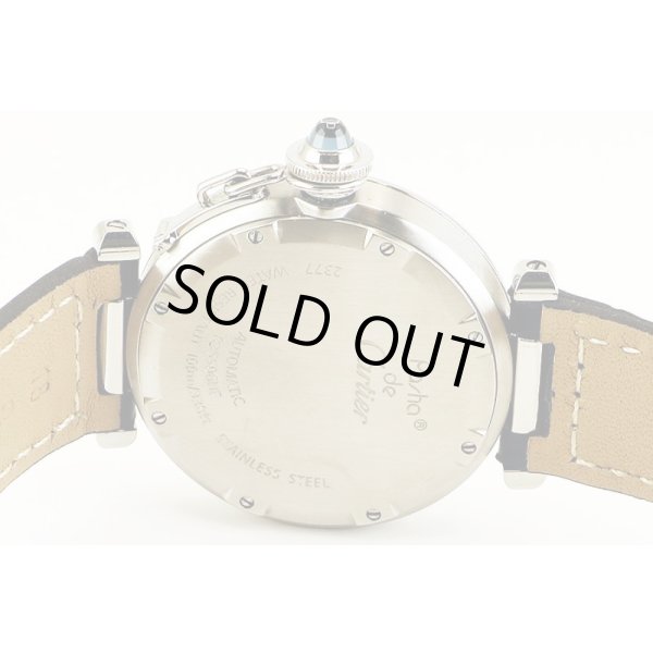 カルティエ　パシャＣ　メリディアン　２６９８　白シェル文字盤　裏面拡大