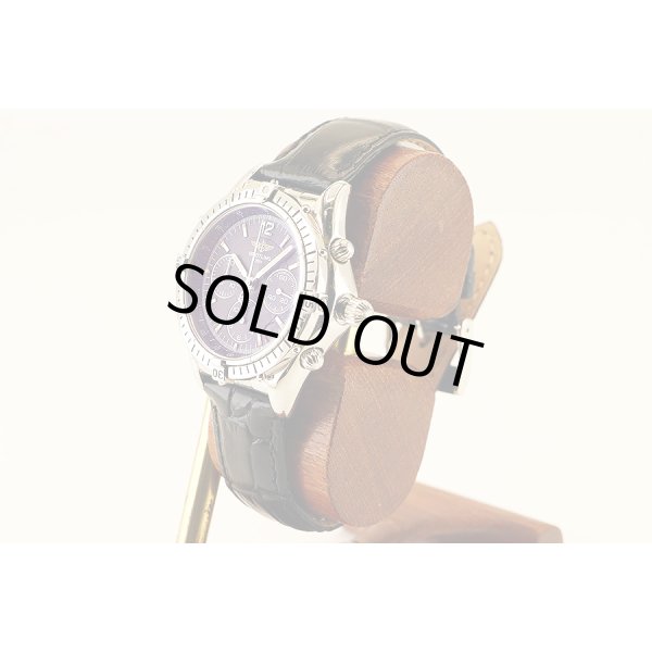 ブライトリング　クロノコクピット　Ａ３００１２　黒文字盤　サイド