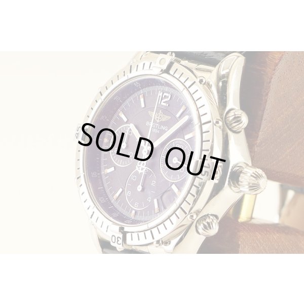 ブライトリング　クロノコクピット　Ａ３００１２　黒文字盤　サイド拡大