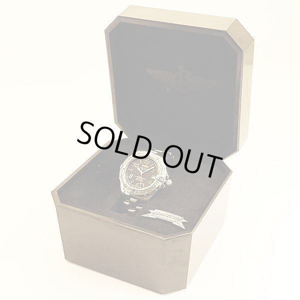 ブライトリング　コルトオーシャン　Ａ１７３５０　黒文字盤　箱