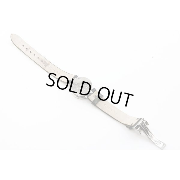 ブルガリ　Ｂ０１　ＢＺ２２　青シェル文字盤　１２Ｐ　革ベルト状態　裏面