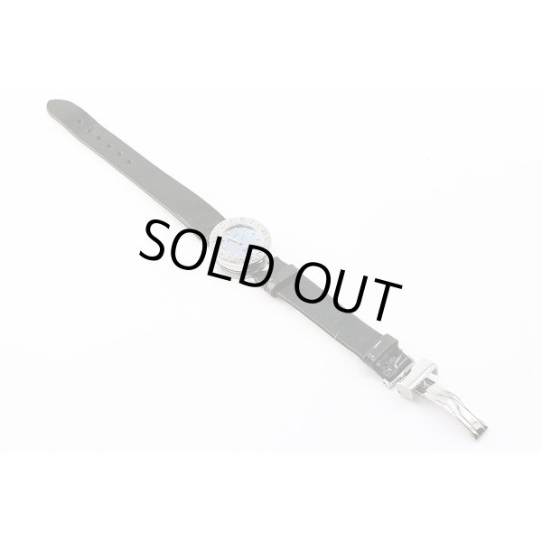 ブルガリ　Ｂ０１　ＢＺ２２　青シェル文字盤　１２Ｐ　革ベルト状態　表面