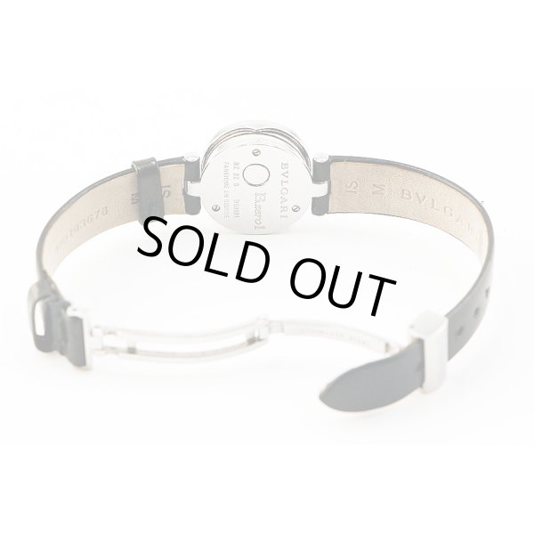 ブルガリ　Ｂ０１　ＢＺ２２　青シェル文字盤　１２Ｐ　革ベルト