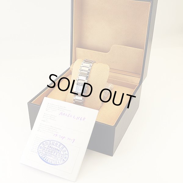 ブルガリ　アショーマ　ＡＡ２６ＳＳ　黒文字盤　箱・保証書