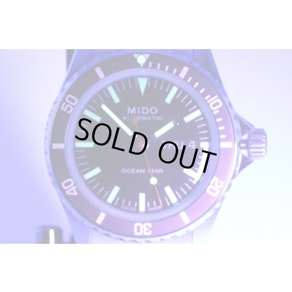 ミドー　オーシャンスタートリビュート　Ｍ０２６．８３０　黒文字盤　ライト