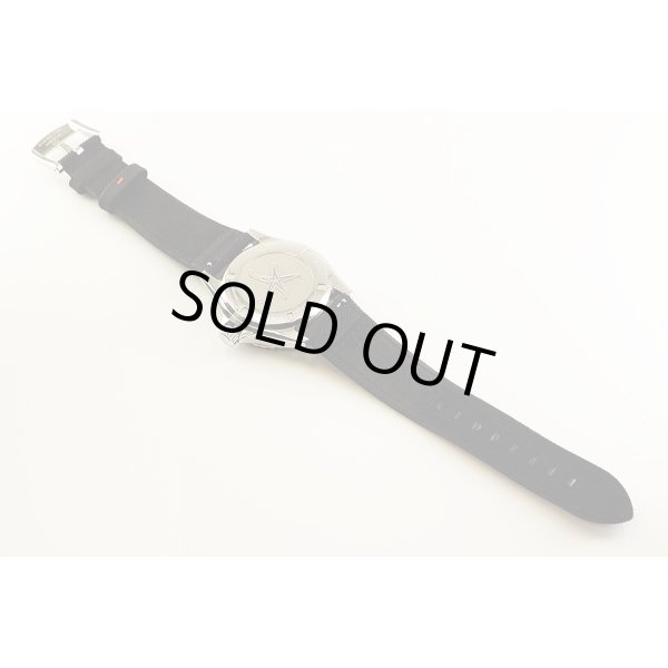 ミドー　オーシャンスタートリビュート　Ｍ０２６．８３０　黒文字盤　替えベルト状態裏面