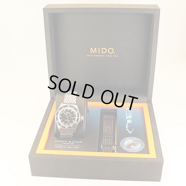 ミドー　オーシャンスタートリビュート　Ｍ０２６．８３０　黒文字盤　箱・保証書