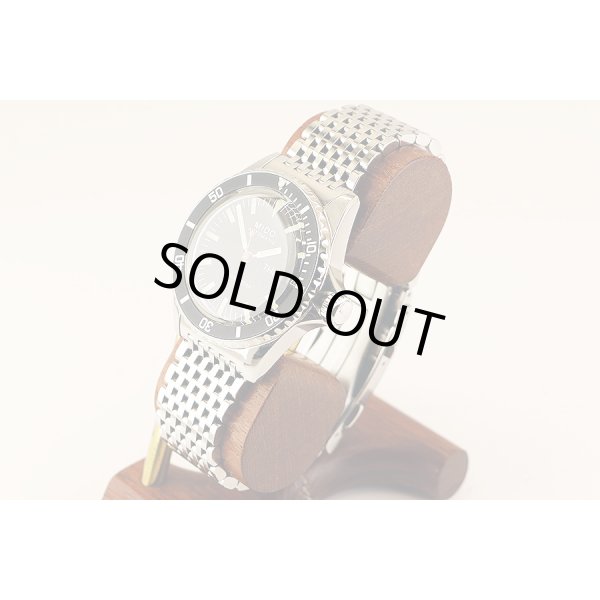 ミドー　オーシャンスタートリビュート　Ｍ０２６．８３０　黒文字盤　サイド