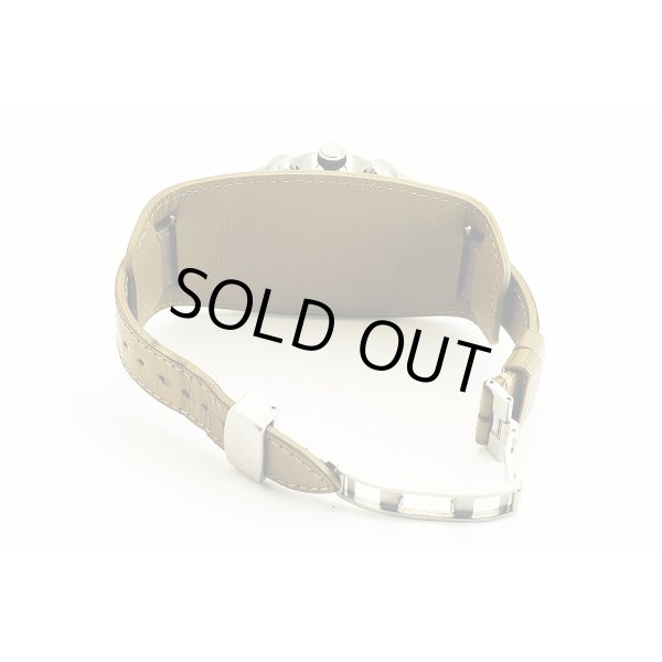 ベル＆ロス　ビンテージクロノグラフ１２６　デザートタイプ　サンド文字盤　革ベルト