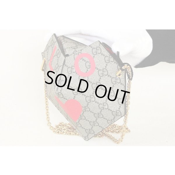 グッチ　スモールハートバック 678131 520981 ベージュ　サイド