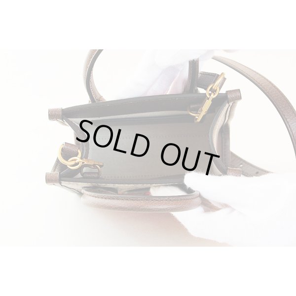 グッチ　インターロッキングG付き ミニトートバック 671623 493492 ベージュ／ブラウン　中身