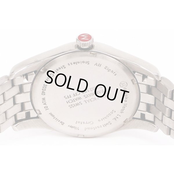 モンディーン　３０３４０　デイデイト　白文字盤　裏面拡大