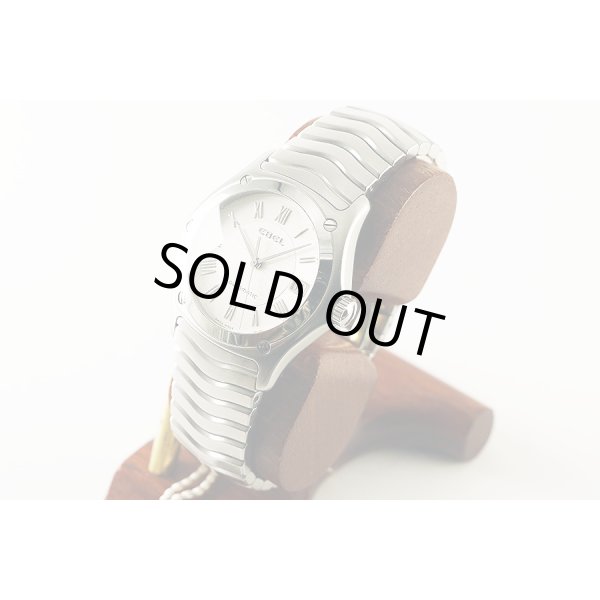 エベル　クラシックウェーブ　Ｅ９１２０Ｆ４１　銀文字盤　サイド