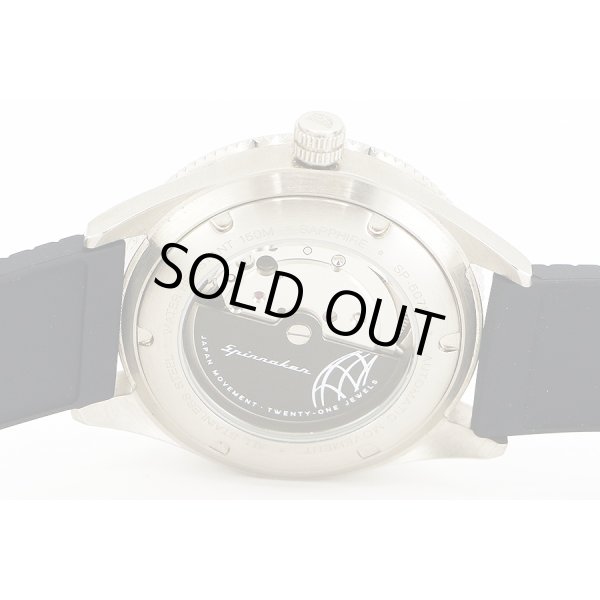 スピニカ　ケーヒル　ＳＰ５０７５－２２　紺文字盤　裏面拡大