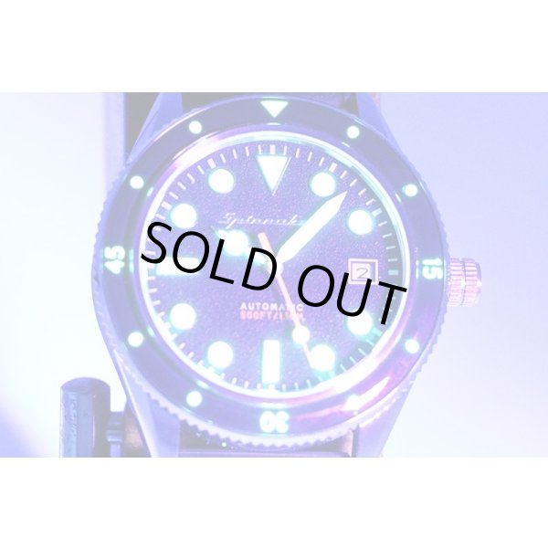 スピニカ　ケーヒル　ＳＰ５０７５－２２　紺文字盤　ライト