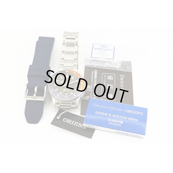 オリエントスター　ダイバー２００ｍ　ＲＫ－ＡＵ０３０８　ガンメタル文字盤　保証書・替えベルト