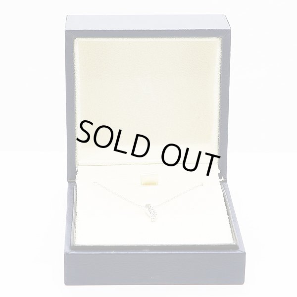 ヴァンドーム　K18WG ダイアイリペンダントネックレス 2.20g　箱