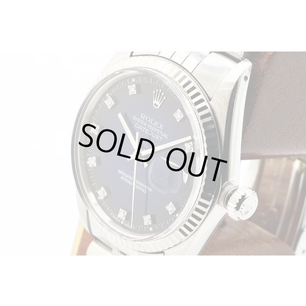 ロレックス　１６０１４Ｇ　紺グラデーション文字盤　Ｒ番　サイド拡大