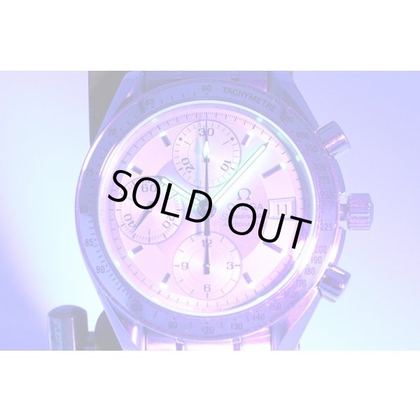 オメガ　スピードマスターデイト　３５１３．３０　銀文字盤　ライト