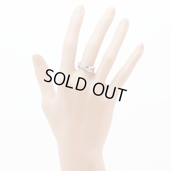 PT950 ダイアイリリング 0.30ct 4.00g　装着イメージ