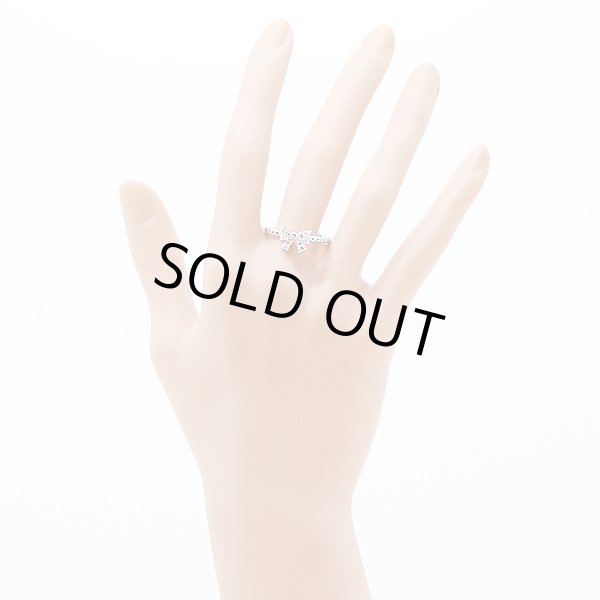 PT900 ダイアイリリング 0.20ct 4.70g　装着イメージ