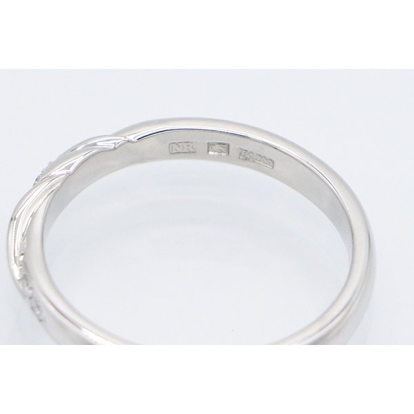 ニナリッチ　PT900 ダイアイリリング 3.80g　刻印
