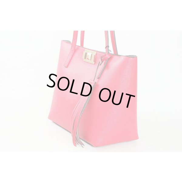フルラ　MIMI トートバック 1045415 FRAGOLA レッド　サイド