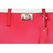 フルラ　MIMI トートバック 1045415 FRAGOLA レッド　表面拡大