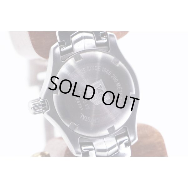 タグホイヤー　リンク　ＷＪ１３１７　青シェル文字盤　１１Ｐ　裏面拡大